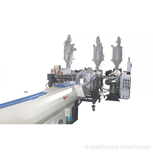 Dòng máy sản xuất ống PP/PE đồng loại trừ ba lớp
